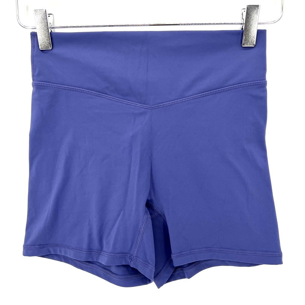 Balance Athletica (Now Vitality) Cloud Biker Short Size S Stretch Blue Sapphire